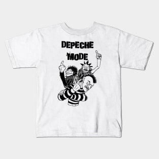 Punk Rock Man Of Depeche Mode Kids T-Shirt